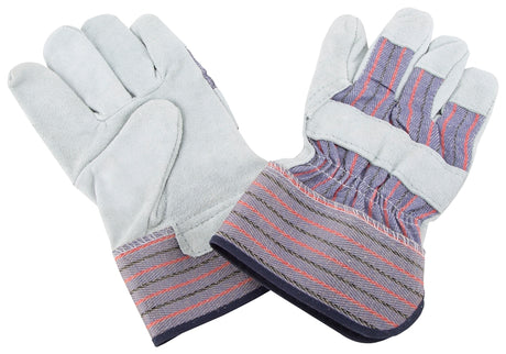 Diamondback SPAB Padded Gloves, For All Genders, One-Size, 10.25 in L, Shirred Wrist Cuff, 70% Leather & Fabric Back