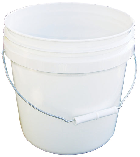 ENCORE Plastics 20256 Paint Pail, 2 gal Capacity, HDPE, White