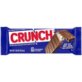 Nestle Crunch Milk Chocolate with Crisped Rice Candy Bar 1.55 oz, Pack of 36