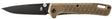 Gerber 31-004068 Folding Knife, 3.1 in L Blade, Stainless Steel Blade, 1-Blade, Textured Handle, Coyote Brown Handle