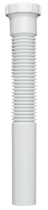 Plumb Pak PP812-6 Pipe Extension Tube, 12 in L, 1-1/2 in, Slip Joint, Polypropylene