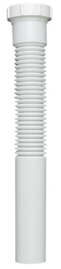 Plumb Pak PP812-6 Pipe Extension Tube, 12 in L, 1-1/2 in, Slip Joint, Polypropylene