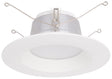 Boston Harbor DL6-096(5&6 inch)-3K LED Retrofit Trim, 10 W, 120 V, 1-Lamp, LED Lamp, Plastic, White, White
