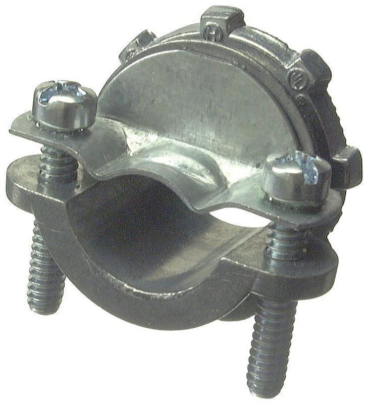 Halex 20512 Clamp Connector, 3/4 in, 1-13/32 in L, Zinc