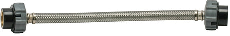 Fluidmaster Click Seal Series B1F20CS Water Supply Connector, 3/8 x 1/2 in, Polymer/Stainless Steel, For Faucet