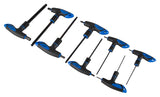 Vulcan JL-HKT-8M Hex Key Set, 8 -Piece, Steel, Black/Blue, Specifications: Metric Measurement