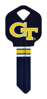 HILLMAN NCAA Kwikset/66 KW1 House/Office Key Blank 66 KW1 Single For Kwikset Locks, Pack of 6