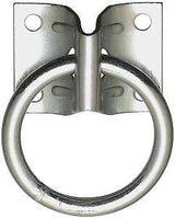 National Hardware 2060BC Series 220616 Hitch Ring, 400 lb Working Load, 2 in ID Dia Ring, Steel, Zinc