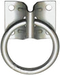 National Hardware 2060BC Series 220616 Hitch Ring, 400 lb Working Load, 2 in ID Dia Ring, Steel, Zinc