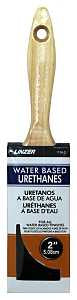 Linzer HD 1126-0200 Water Based Urethane Brush, 2 in L Bristle, Pack of 10