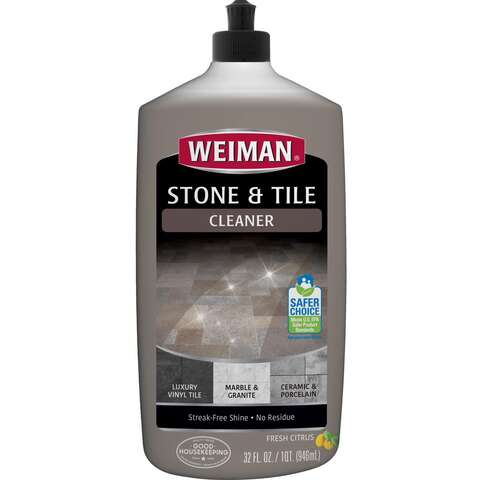 Weiman Citrus Scent Stone and Tiler Cleaner 32 oz Liquid, Pack of 6