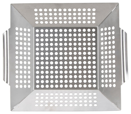 Omaha BBQ-37238 Grilling Basket, 13-7/8 in L, Stainless Steel, Pack of 6