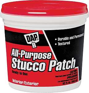 DAP 60590 Stucco Patch, Gray, 1 gal Tub, Pack of 4