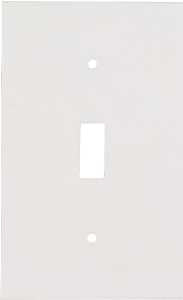 M-D 03434 Wallplate Sealer, For: Standard 1-Gang Switch Plates, Foam, White