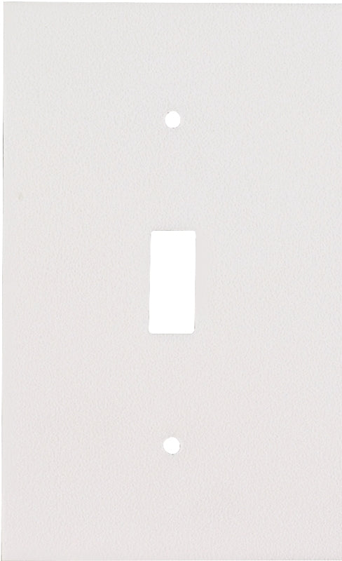 M-D 03434 Series Wallplate Sealer, For: Standard 1-Gang Switch Plates, Foam, White