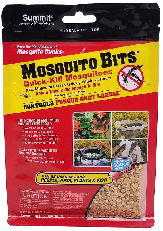 Summit 116-12 Mosquito Killer, Granular, 8 oz Bottle