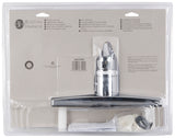 Boston Harbor PF8101A Kitchen Faucet, 1.8 gpm, 2-Faucet Hole, Plastic, Chrome Plated, Deck Mounting, Lever Handle