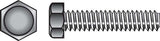 HILLMAN 1/2 in. D X 5 in. L Zinc Plated Steel Hex Tap Bolt 25 pk