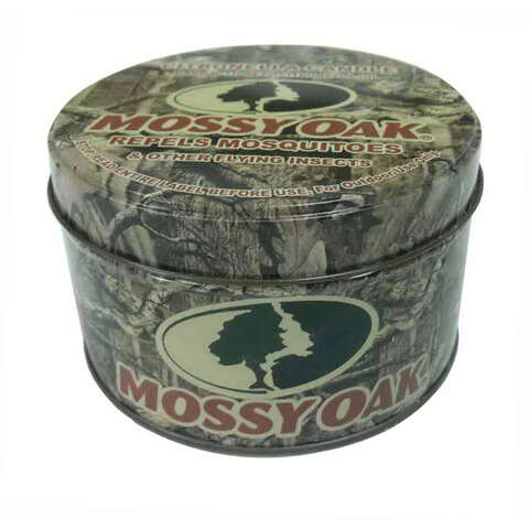 Mossy Oak Candle with Holder Wax For Mosquitoes/Other Flying Insects 8 oz, Pack of 9