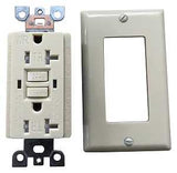 Genmax TRWR20VST GFCI Wall Receptacle, 20 A, Ivory