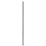 Nuvo Iron SQI0C Classic Stair Baluster, 44 in H, 1/2 in W, Square, Steel, Black, Powder-Coated/Semi-Matte