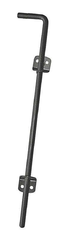 BOLT CANE GALV STEEL BLK 18IN