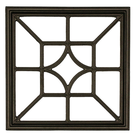 INSERT GATE SQ/DMND BLK 15X15