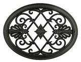 INSERT GATE OVAL BLK 13X17IN