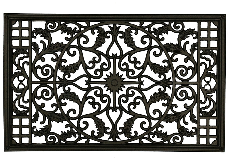 INSERT GATE RECT BLK 15X24IN