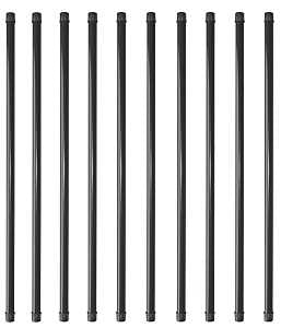 BALUSTER RND STL BLK 32X3/4IN