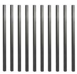 BALUSTER SQ STEEL BLK 32X3/4IN