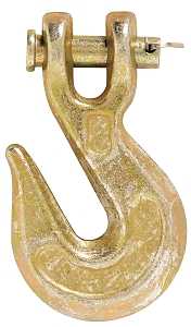 Baron 330-3/8-7 Clevis Grab Hook, 5400 lb Working Load, 7 Grade, Steel, Electro Galvanized