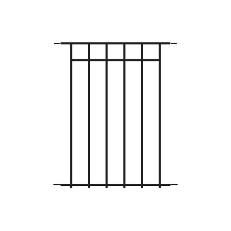 Nuvo Iron CPQF1 Coral Fence Panel, 34 in H