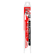 Diablo Demo Demon DS0609CGP10 Reciprocating Saw Blade, 1 in W, 6 in L, 6, 9 TPI, Carbide Cutting Edge