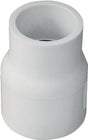 IPEX 435759 Reducing Pipe Coupling, 3/4 x 1/2 in, Socket, White, SCH 40 Schedule