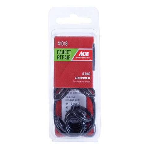 Ace Rubber O-Ring Assortment 14 pk