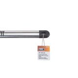 Omaha BBQ-8112443A Premium BBQ Spatula, 1.9 mm, Stainless Steel Blade, Stainless Steel, Aluminum Handle, Straight Handle