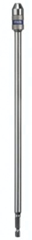 Irwin 4935705 Bit Holder, 1/4 in Drive, 1/4 in Shank, Hex Shank, 12 in L, Carbon Steel