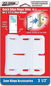 EZ Shim HS350BP Hinge Shim, Plastic