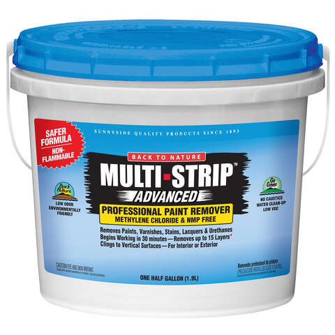 Back to Nature Multi-Strip Advanced Professional Strength Paint Remover 1/2 gal, Pack of 4