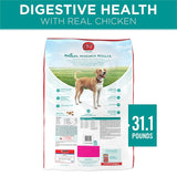 Tidy Cats ONE +Plus 18409 Dog Food, All Sizes Breed, Diced, Dried, Kibble, 31.1 lb Bag