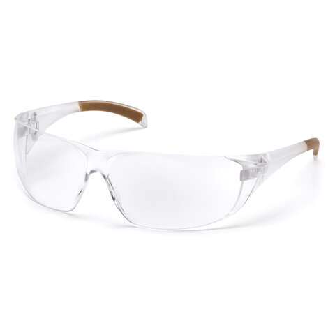 Carhartt Billings Anti-Fog Safety Glasses Clear Lens Clear Frame 1 pc