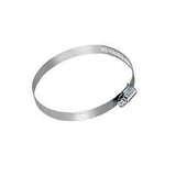 Lambro 284L Worm Gear Clamp, 4 in Duct, Clamping Range: 3-9/16 to 4-1/2 in, Steel, Zinc