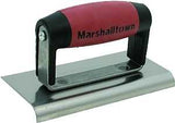 Marshalltown DuraSoft Series 36D Hand Edger, 6 in L Blade, 3 in W Blade, HCS Blade, 1/2 in Lip, 3/8 in Lip Radius