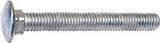 Midwest Fastener 05525 Carriage Bolt, 1/2-13 in Thread, NC Thread, 5 in OAL, 2 Grade