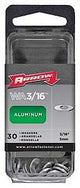 Arrow WA316 Washer, 3/16 in ID, Aluminum