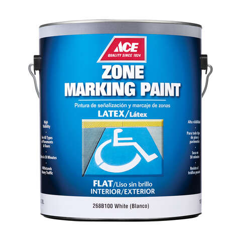 Ace White Zone Marking Paint 1 gal, Pack of 2