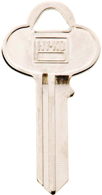 Hy-Ko 11010CO7 Key Blank, Brass, Nickel, For: Corbin Russwin Cabinet, House Locks and Padlocks, CO7 Key Number, Pack of 10