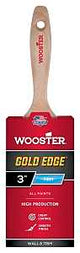 Wooster 5232-3 Paint Brush, 3 in W, 2-15/16 in L Bristle, Polyester Bristle, Flat Sash Handle