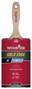 Wooster 5237-4 Paint Brush, 4 in W, 3-15/16 in L Bristle, Polyester Bristle, Wall Handle